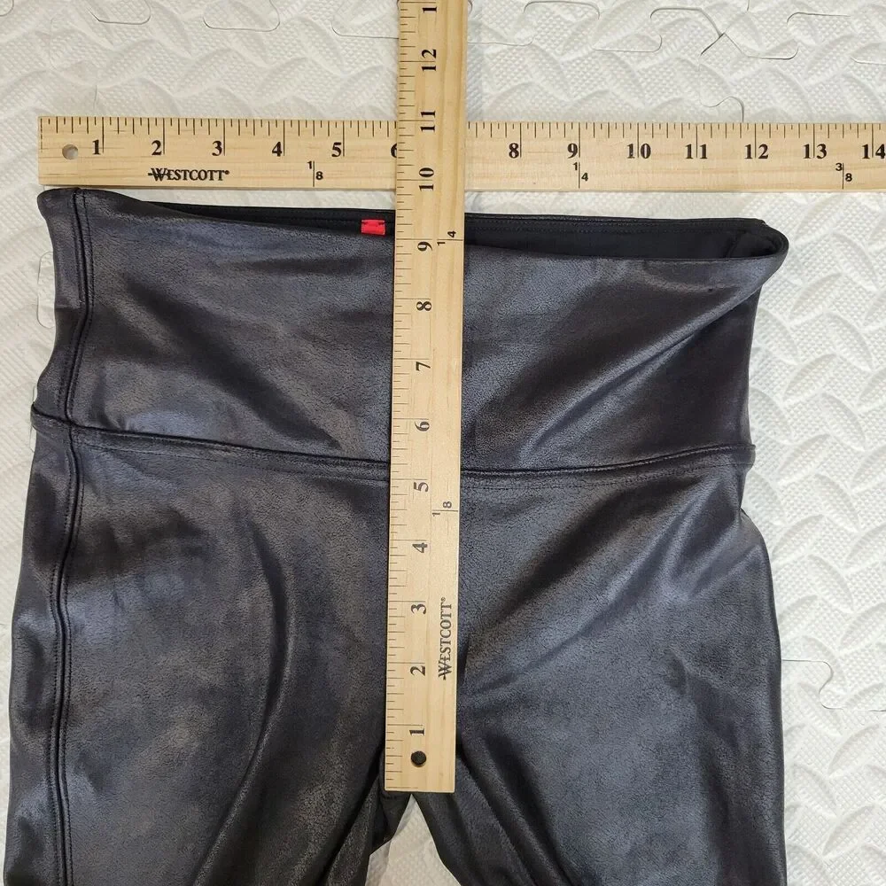 SPANX black faux
